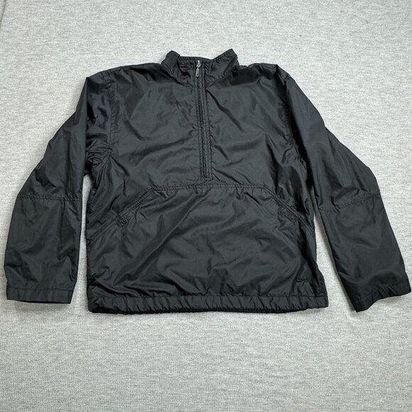 Nike Womens Black Half Zip Windbreaker Jacket High Neck Lined Long Sleeve Medium - Picture 3 of 16